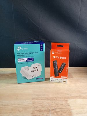 Lot de deux articles 2 repetiteur tp link Stick tv Xiaomi