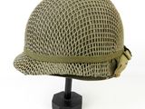 an image of a helmet on a stand on a white background