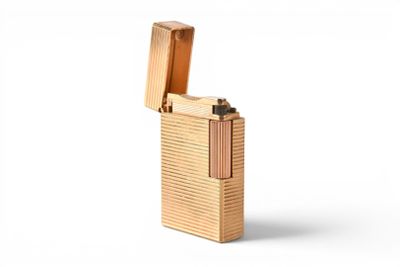a lighter that is made out of wood on a white background