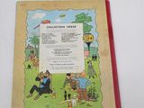 an old children ' s book with a picture of a man and a woman sitting on a bench