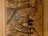 a picture of a drawing on a piece of paper
