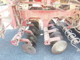 an image of a close up of a tractor ' s plow