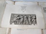a picture of a book with a drawing of a group of people