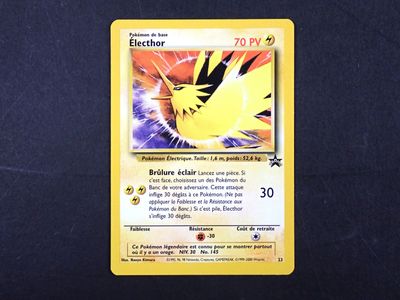 Carte Pokemon Contenu : 1 carte rare Electhor