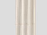 a white radiator sitting on top of a table next to a wall