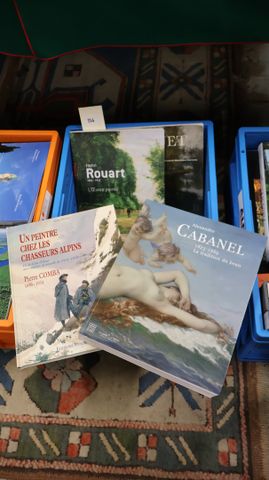Lot de catalogue d’artistes peintres dont : Guillaume BODINIER, B...