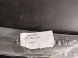 a piece of plastic that has a label on it
