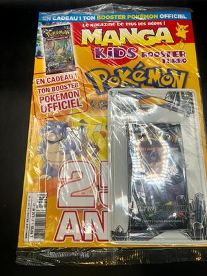 a magazine cover with a picture of a pokemon character on it