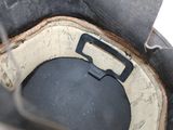 a close up view of the inside of a shoe
