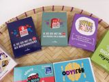 many books on a basket on the table