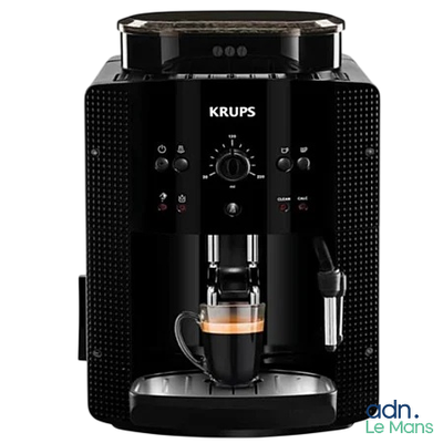 krups espresso coffee machine with milk dispenser