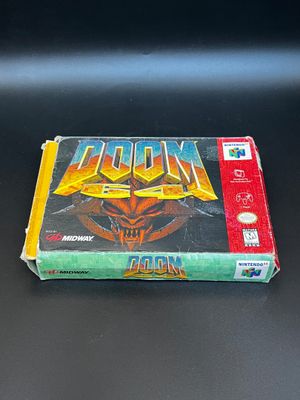 NINTENDO 64 Doom 64 version usa (complet usa, état moyen)