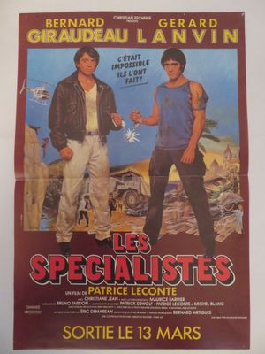 affiche française du film « Les Spécialistes »