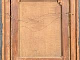 an image of a painting of a square frame on a wall
