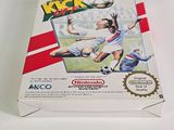 a box with a picture of a soccer game on it