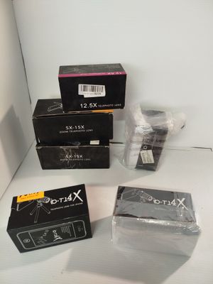 Lot de 6 - MULTIMARQUE - Objectifs téléobjectifs 12.5X 5X-15…