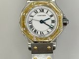 an image of a ladies ' s watch on a white surface