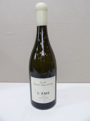 Vin blanc : 1 bouteille de Collioure Clos Saint Sébastien L'…