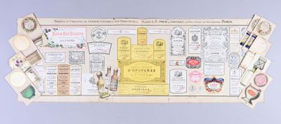 a picture of a bulletin board with many different things on it