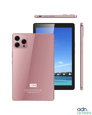 the back and side view of a pink samsung galaxy note 10 lite