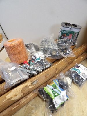 a lot of items that are sitting on the floor
