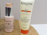 a bottle of kerastase and a tube of nutritive lotion on a table