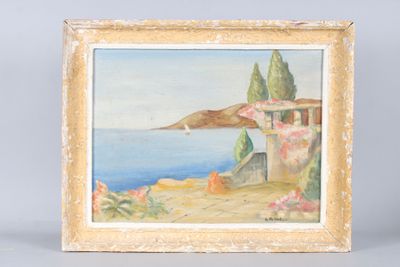 André GAMBUT à Beaune : paysage de bord de mer