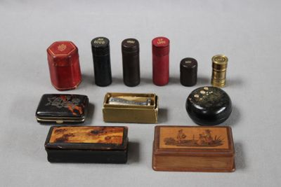 a lot of different items that are sitting on a table