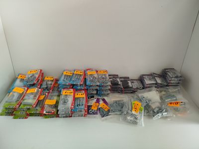 a lot of legos on the shelf in the room