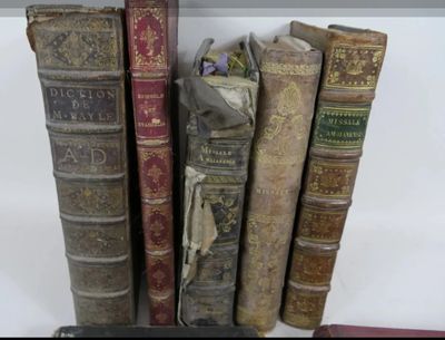 Lot de 7 livres religieux : Graduale de Tempore et de Sancti…