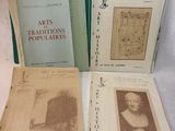 trois livres sur l'art et les traditions destinés aux enfants, illustrés