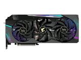 a close up of a graphics card with two fans on it