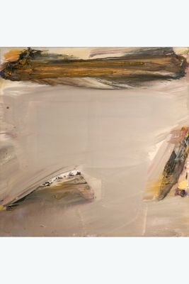 a painting of a piece of art on a table