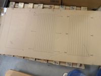 Lot de x4 panneaux acoustiques en bois oak et feutre gris, 1… (photo 5)