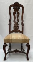 Chaise Baroque en bois sculpté