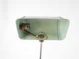 a light that is sitting on top of a metal pole