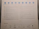 the back of a box with instructions and instructions on it