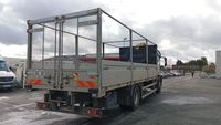CAMION PLATEAU GRUE CAGE IVECO 4X2 ML180E25 équipé GRUE HYVA… (photo 4)