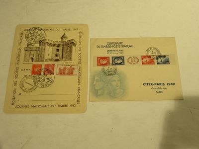 Enveloppe Citex Paris Centenaire DU Timbre Francais 19…