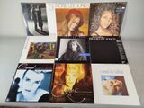 a lot of music cds on the table