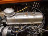 a close up of an engine in a car