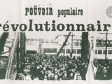 a black and white photo of a crowd of people