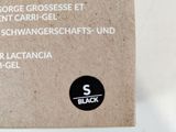 a brown box with a black label on it