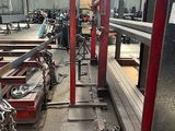 a picture of a factory with a lot of metal items