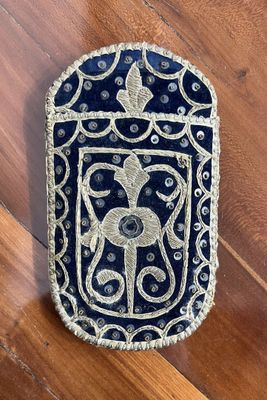 Étui à bésicles brodé, Empire ottoman, fin du XIXe siècle,
