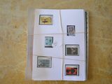 une photo d'une photo d'un livre avec des timbres
