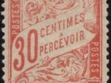 an old postage stamp with the words 30 cents and an image of a cat