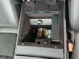 the interior of a car with a car radio in the center of it