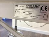 a picture of a hospital bed with a label on it