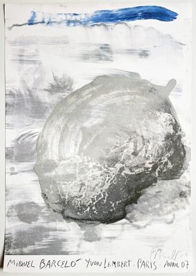 dessin représentant une grande tortue allongée sur une plage de sable